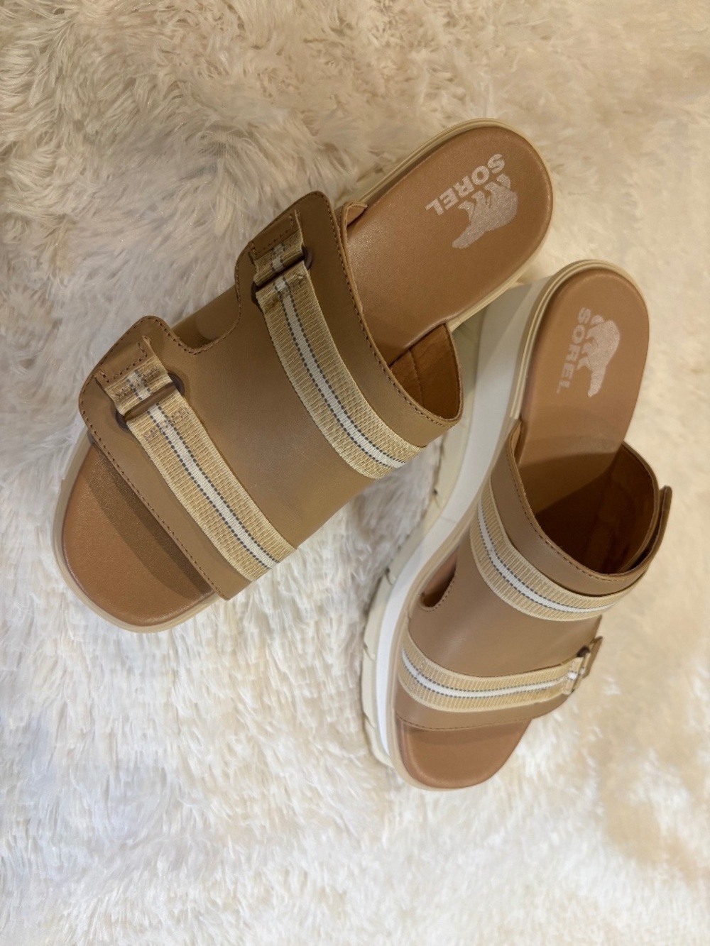 Sorel sandals- Height without the Hurt!
